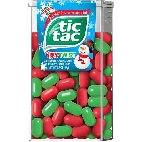 Tic Tac Holiday Cherry Apple Twist Mints, 1.7 Oz.