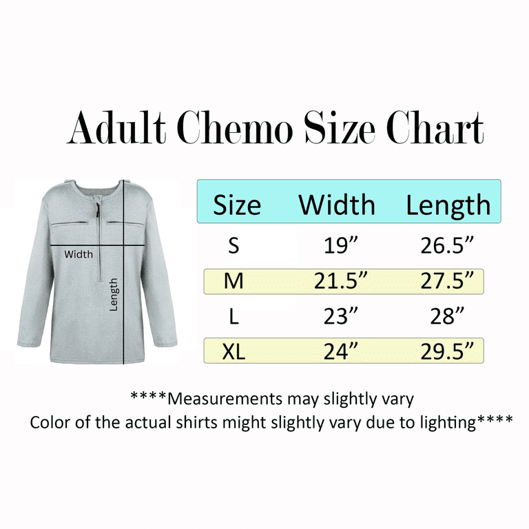 Chemo Shirt for Port Access Women Chemotherapy Chest Port Access