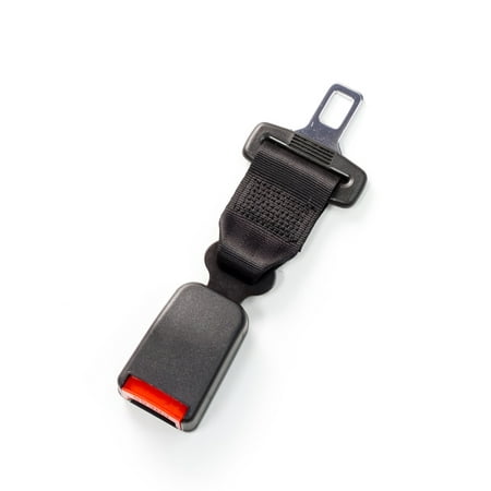 E4 Safety Certified Seat Belt Extension for 2006 BMW 3 Series 2nd Row Middle Seats Black 7 Inches from Seat Belt Extender