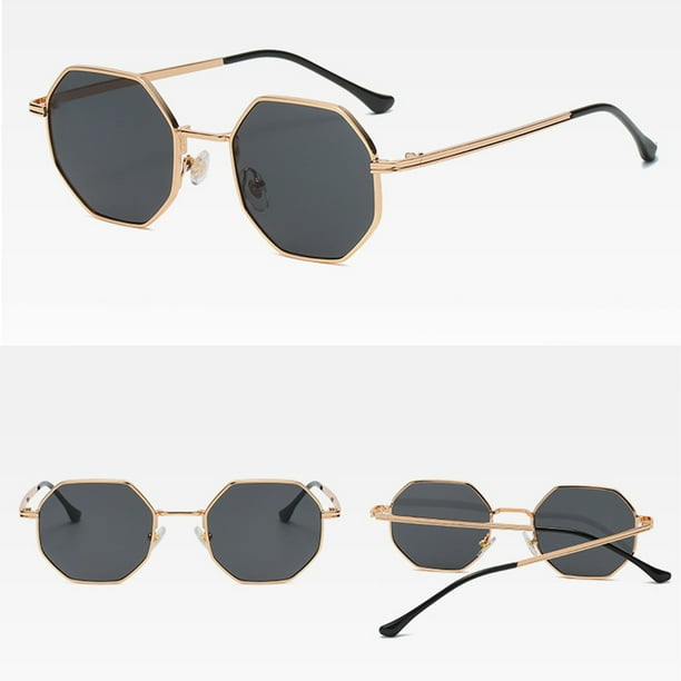 Lentes de sol hexagonales hotsell