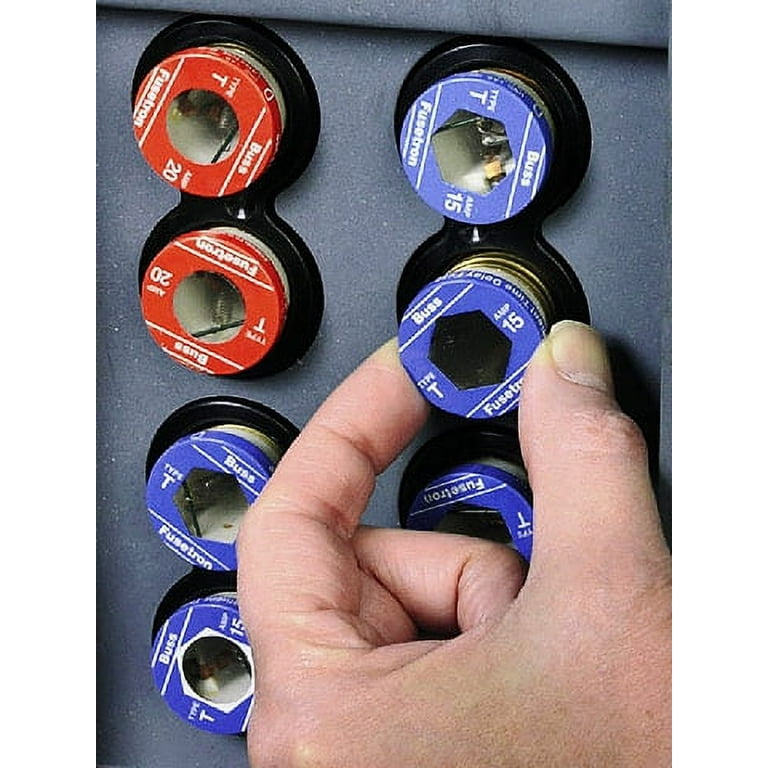 Bussmann, BP/TL-A BP 3-Pack TL Assorted Plug Fuses, 15/20/30 Amp