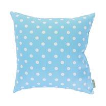 Majestic Home Goods Decorative Aquamarine Small Polka Dot Extra Large Pillow