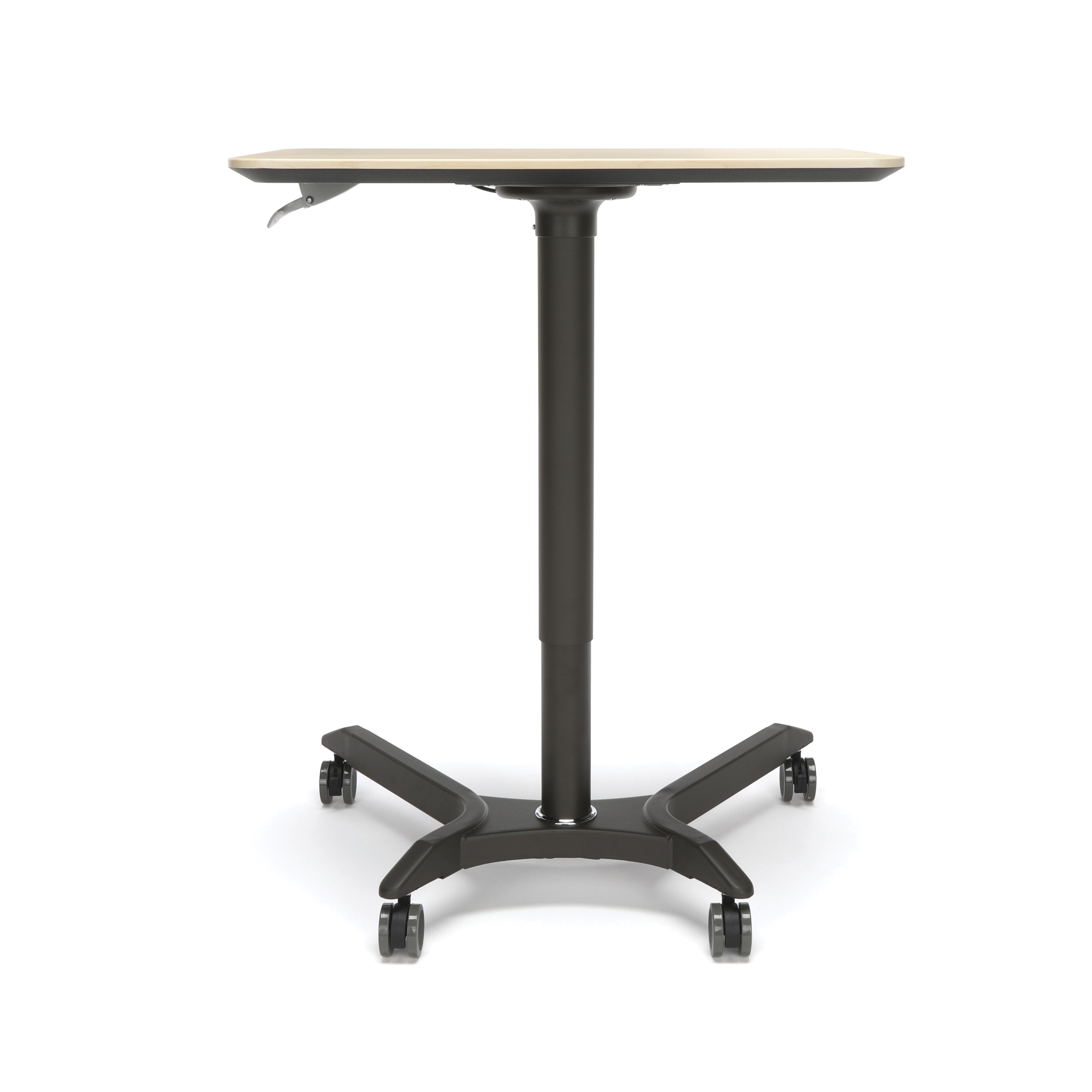 OFM Mesa Series Model 66100 Height Adjustable Mobile Podium, Maple