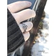 thumbnail image 4 of Womens Silver Celtic Love Knot Ring Stainless Steel Eternity Promise Jewelry (5), 4 of 6