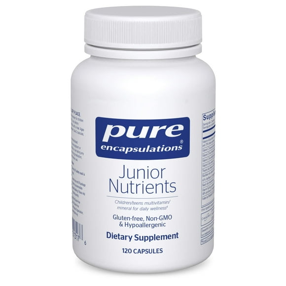 Suplemento Pure Encapsulations Junior Nutrients 120 cápsulas