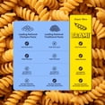 thumbnail image 6 of Brami Fusilli High Protein Pasta, 21g Protein, High Fiber, Shelf-Stable Noodles, 12 oz Box, 6 of 17