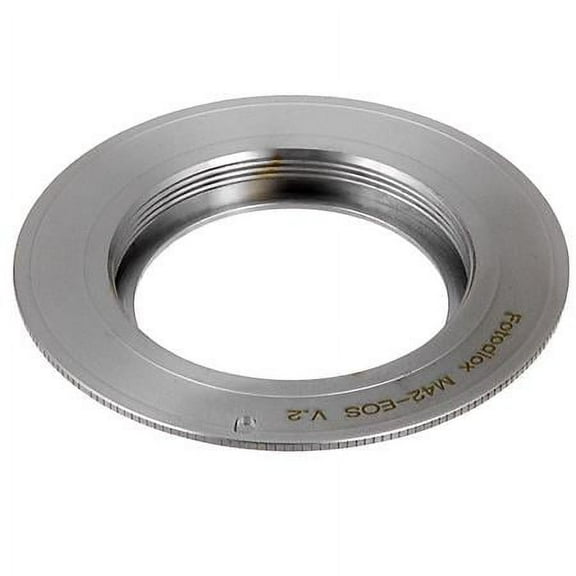 Fotodiox M42-EOS-Pro-V2-FC10 Lens Mount Adapter with SLR Lens to Canon EOS