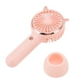 thumbnail image 3 of Personal Small Desk Fan Cat Ears Handheld Fan 3 Levels USB Charging Portable Handheld USB Fan for Outdoor Activities Travelling, 3 of 8