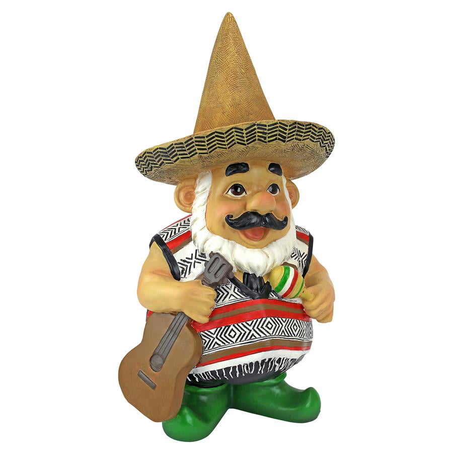 Pancho the Mariachi Garden Gnome Statue by Design Toscano