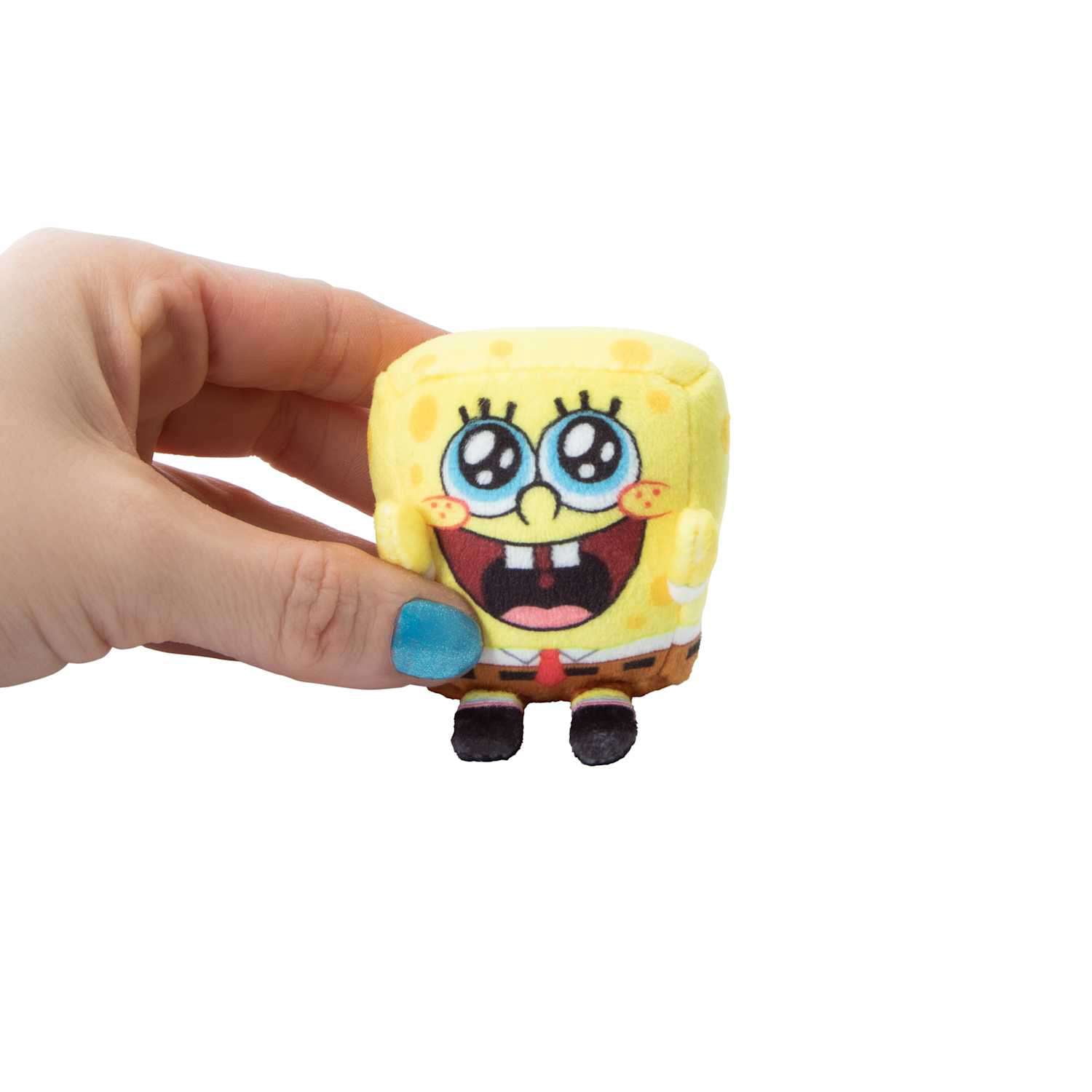 Spongebob Squarepants Micro Teenies! Spongebob Plush (Random Facial Expression)