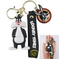 thumbnail image 4 of Looney Tunes Cartoon Keychain - Sylvester | Soft Rubber & Metal | Cute Keychain Accessories, 4 of 7