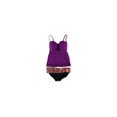 thumbnail image 1 of Profile Womens Starlet Aztec 2 Piece Tankini, Purple, 10, 1 of 2