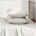 thumbnail image 3 of Brielle Home 400 Thread Count 100% Cotton Sateen Sheet Set, 3 of 6