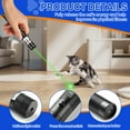 thumbnail image 3 of BESTSKY Interactive Cat Toy for Indoor Cats, USB-Rechargeable lazer pointer for cat with Long-Range Laser Up to 1000 Feet, Fun Play Accessory, Cat Gifts for Families with Cats, Black, 3 of 7