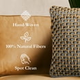 thumbnail image 3 of Boho Living Jada 20"x20" Gray Decorative Pillow Covers (Set of 2), 3 of 9