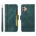 thumbnail image 1 of Allytech Wallet Case for Samsung Galaxy A13 5G 6.5 Inch, Luxury Glossy PU Leather Shockproof Card Slots Holder Phone Flip Folio Cover with Kickstand Magnetic Clasp Wrist Strap Handbag Case,Green, 1 of 13