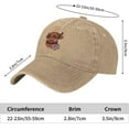 thumbnail image 3 of Just A Girl Who Loves Highland Cow Baseball Cap Golf Hat Dad Hat Vintage Cotton Washed Baseball Caps for Women Man, 3 of 9