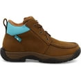 thumbnail image 3 of Twisted X Women's 4" All Around Work Boot, Oiled Saddle & Aruba Blue, 11 M, 3 of 6