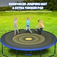 thumbnail image 3 of LIZEVINC Trampoline 12 FT for Kids Outdoor Recreational Trampolines with Basketball Hoop, 3 of 7