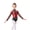 Red, variant on Gymnastics Leotards for Girls Long Sleeve Rhinestones Ballet Dance Bodysuit Figure Skating Performance Hot Pink 6