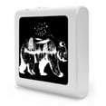 thumbnail image 6 of Plug in Dimmable LED Night Light with Dusk to Dawn Auto Sensor, Adjustable Brightness, Warm Light, Auto On/Off Nightlight for Bathroom, Hallway, Nursery, Bedrooms - Bear Outline, 6 of 7