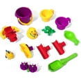 thumbnail image 6 of Rain Showers Splash Pond Toddler Water Table, Kids Water and Sand Activity Sensory Playset, Summer Outdoor Toys, 13 Piece Toy Accessories, For Toddles 1.5+ Years Old, 6 of 8
