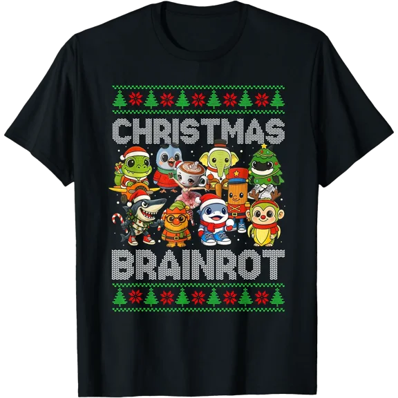 Krismast Italian Brain Rot Italian Brainrot Boy T-Shirt