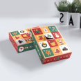 thumbnail image 3 of Cajas de calendario de Adviento de Navidad para llenar 12 calendarios de Adviento vacíos para cajas de Navidad, Cajas de regalo ornamentales pequeñas para decoración navideña, 5 uds., 3 of 5
