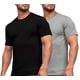 thumbnail image 1 of Paquete de 2 Playeras para Hombre Shendy Vendy Manga Corta Algodon de Cuello Redondo Ajuste Regular Fit, 1 of 5