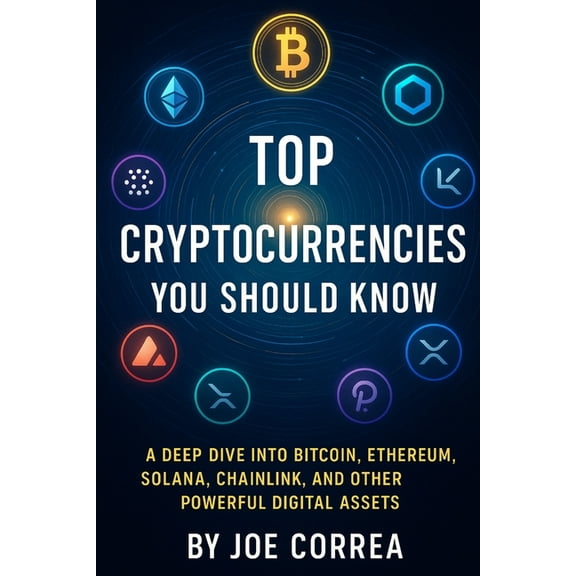 Crypto Wealth Academy Top Cryptocurrencies You Should Know: A Deep Dive Into Bitcoin, Ethereum, Solana, Chainlink, and Other Powerful Digital , Book 4, (Paperback)