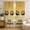 Color 1, variant on AshasdS Elegant Golden Makeup Pattern Window Curtain Panel Decorative Beauty Theme Curtain Treatment Home Decor 52""×63"