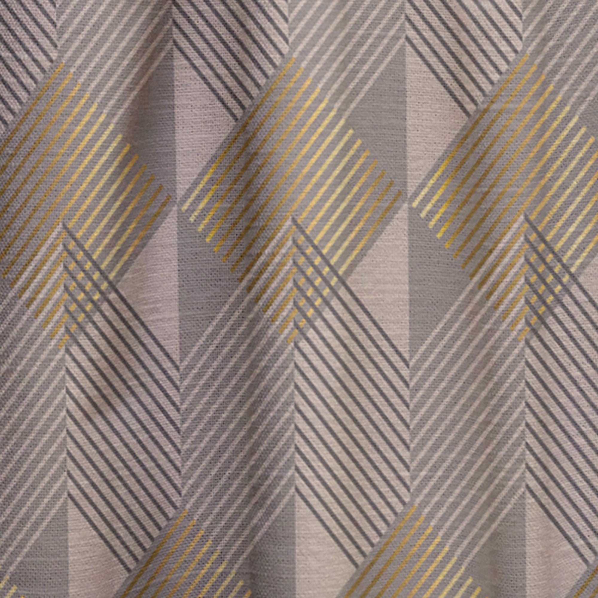 Designart 'Square Retro Design VI' Mid-Century Modern Curtain Panel