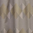 thumbnail image 4 of Designart 'Square Retro Design VI' Mid-Century Modern Curtain Panel, 4 of 5