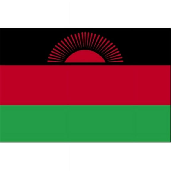 Annin Flagmakers 195259 3 ft. x 5 ft. Nyl-Glo Malawi Flag