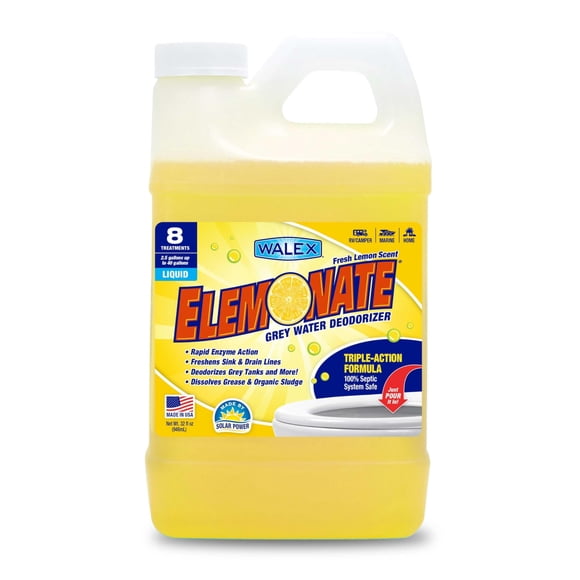 Desodorizante de agua líquida Walex Elemonate 946ml Lemon Fresh