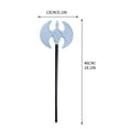 thumbnail image 3 of Gallickan Axe Prop, Simulated Plastic Role Play Accessory for Halloween Party,Theme Photo Shoot Decoration, Outdoor Indoor Display for Adult Events, B, 3 of 6