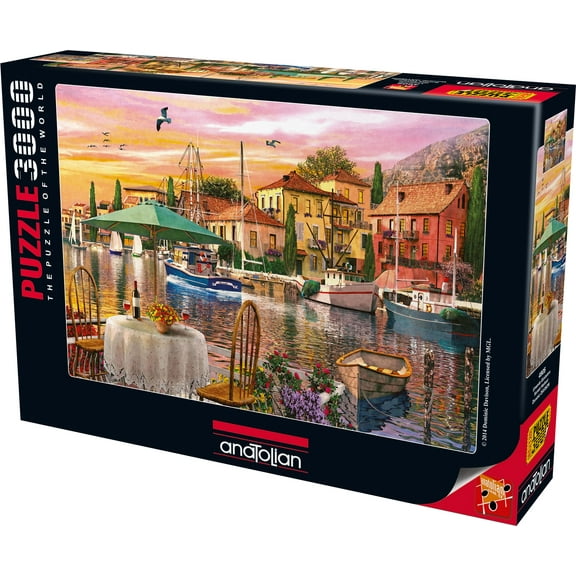 Anatolian Sunset Harbor Jigsaw Puzzle (3000 Piece)