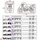 thumbnail image 3 of Cubierta de la motocicleta para Honda Gl1800 Goldwing Versys 1000 Vn800-negro, 3 of 3