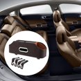 thumbnail image 1 of Car Seat Headrest Organizer Universal Tissue Box Cup Holder Car Interior Accessory Easily Install for Hanging Bags Multifunctional Brown, 1 of 8