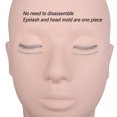 thumbnail image 3 of Cabeza de maniquí de pestañas de silicona cabeza de maniquí de extensión de pestañas pestañas de 4 capas suaves para maquillaje para práctica ANGGREK Otros, 3 of 8