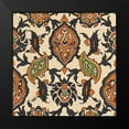 thumbnail image 2 of Unknown 15x15 Black Modern Framed Museum Art Print Titled - Persian Tile VI, 2 of 5