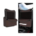 thumbnail image 1 of Organizador de coche de almacenamiento entre asientos, piel de napa de gran capacidad para colgar el bolso para teléfono de , bolsillo organizador de consola interior de automóvil, 1 of 6