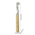 thumbnail image 3 of HaoXun Sewing Tracing Wheel with Stainless Steel & Wood Design, Precision Perforation Tool for Cardboard Scoring, Overlock Patterns, 14.9cm Lightweight 20g, 3 of 6