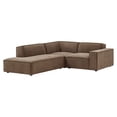 thumbnail image 2 of Restore 3-Piece Performance Fabric Upholstered Modular L-Shaped Sectional Sofa, 2 of 10