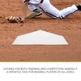 thumbnail image 3 of SHINYPASING Base Plate Baseball TPE Flat Surface Baseball Players 1Pcs, 3 of 8