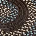 thumbnail image 2 of Colonial Mills 12' Brown And Blue Round Handmade Braided Area Throw Rug, 2 of 2