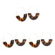 thumbnail image 4 of Pendientes de acrílico Minnieouse en forma de C con adornos geométricos colgantes, 4 of 6