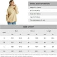 thumbnail image 2 of 2021 Automne Chandails pour Femmes Pull Col Roulé Manches Longues Côté Plaid Split Checked Outwear Loose Fit Tops, 2 of 9