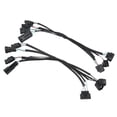 thumbnail image 1 of 2uds Coche Faro Adaptador Cable Reemplazo Negro 33100t2aa32, 1 of 1