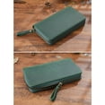 thumbnail image 4 of Zippered Leather Covers for 7.28x3.54Inch Pocket Field Notebook Planner Notepads Leather Journal Covers Protective Case, 4 of 9
